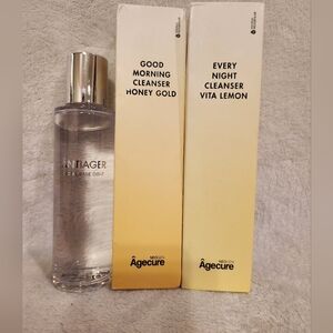 Agecure Cleanser Set with Antager Facial Base